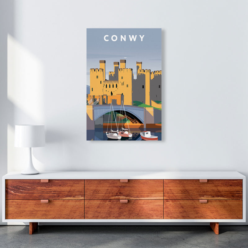 Conwy Portrait by Richard O'Neill A1 Canvas