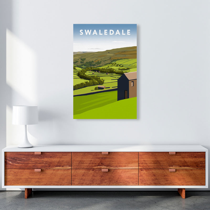 Swaledale2 Portrait by Richard O'Neill A1 Canvas
