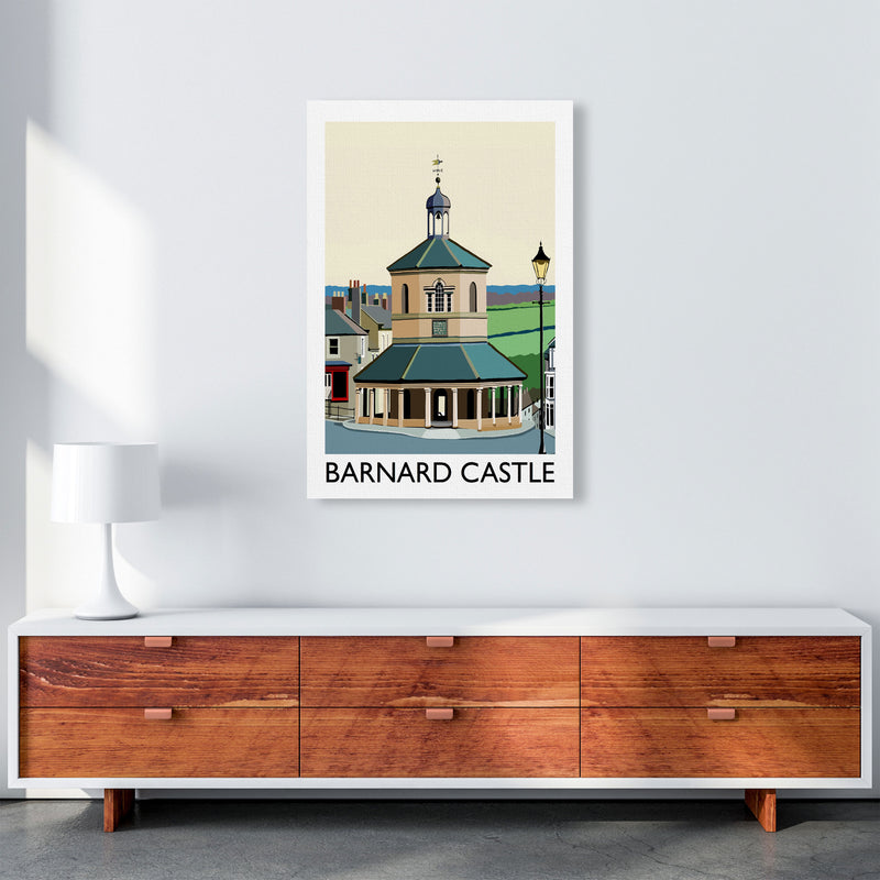 Barnard Castle Portrait by Richard O'Neill A1 Canvas