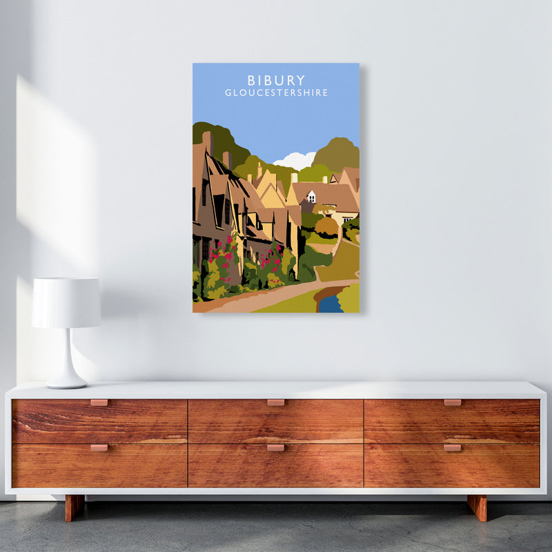 Bibury Portrait by Richard O'Neill A1 Canvas