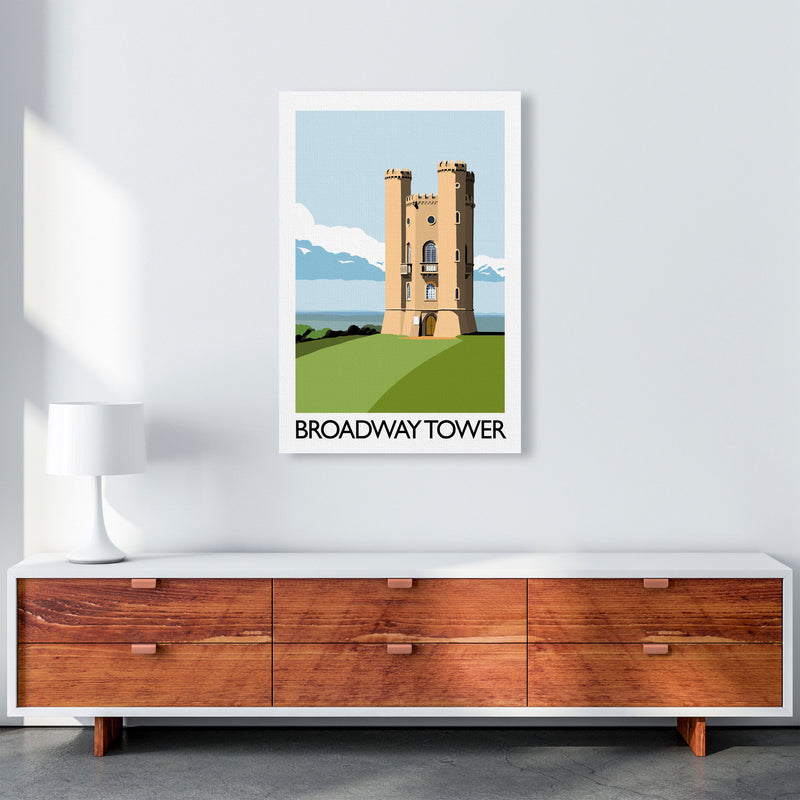 Broadway Tower Art Print by Richard O'Neill A1 Canvas