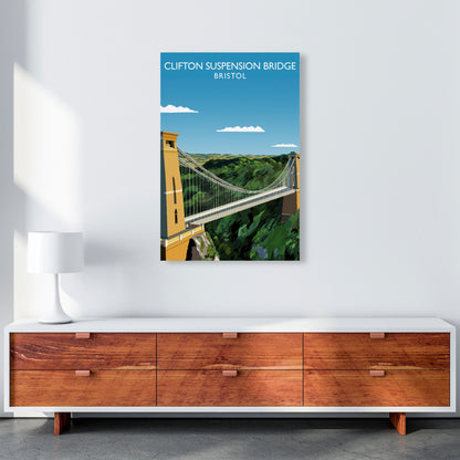 Clifton Suspension Bridge Bristol Framed Art Print by Richard O'Neill A1 Canvas