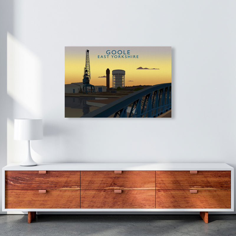 Goole Night by Richard O'Neill A1 Canvas