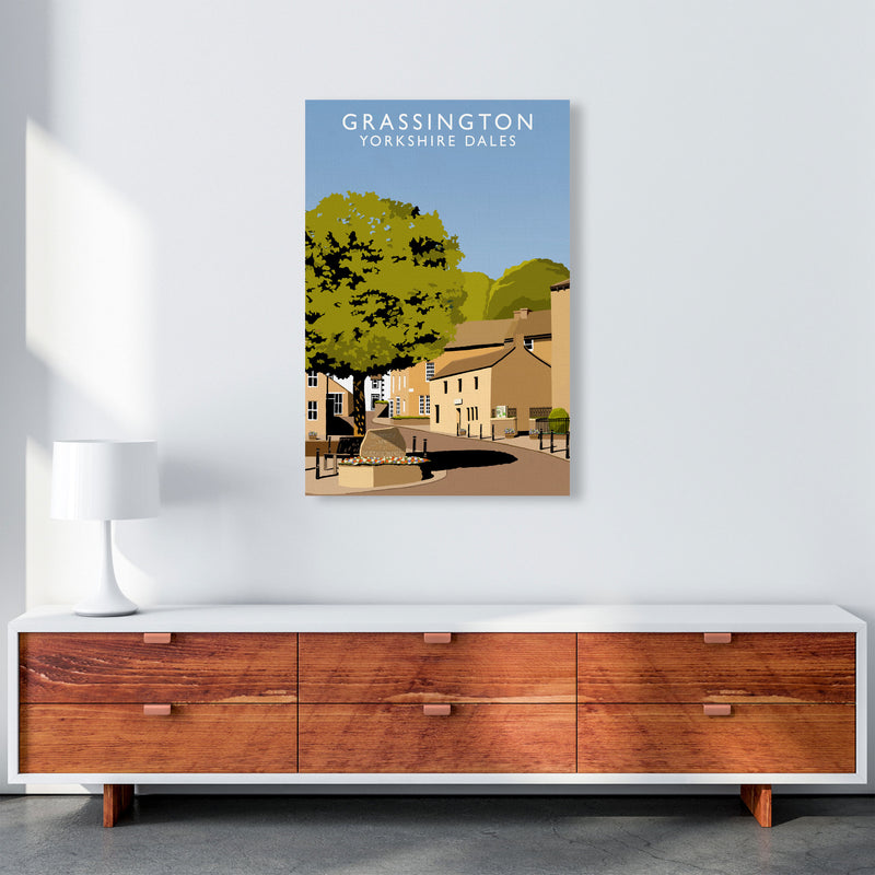 Grassington2 Portrait by Richard O'Neill A1 Canvas