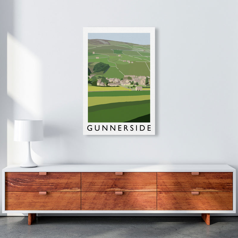 Gunnerside Portrait by Richard O'Neill A1 Canvas