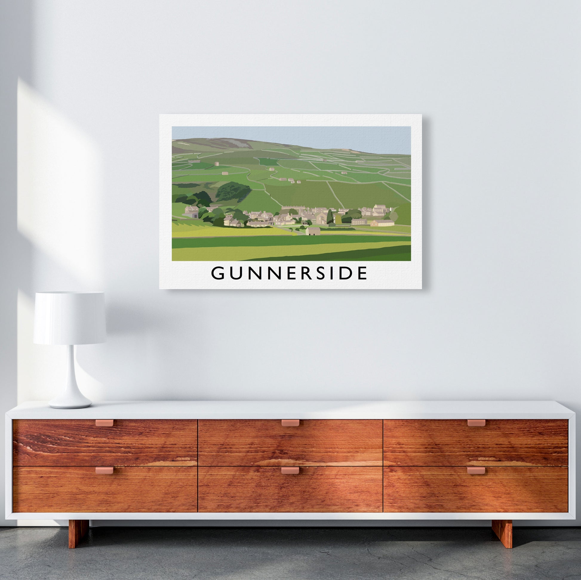 Gunnerside by Richard O'Neill A1 Canvas