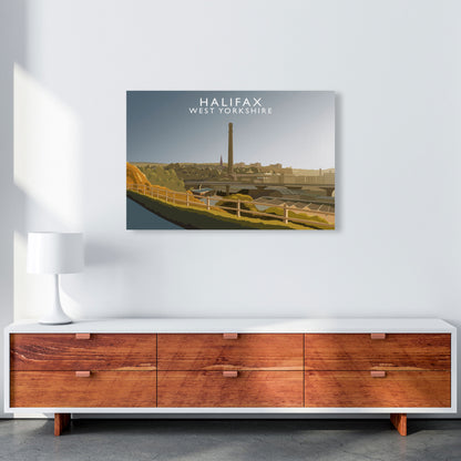 Halifax West Yorkshire Framed Digital Art Print by Richard O'Neill A1 Canvas