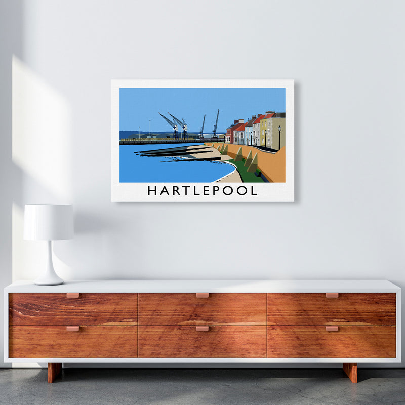 Hartlepool by Richard O'Neill A1 Canvas