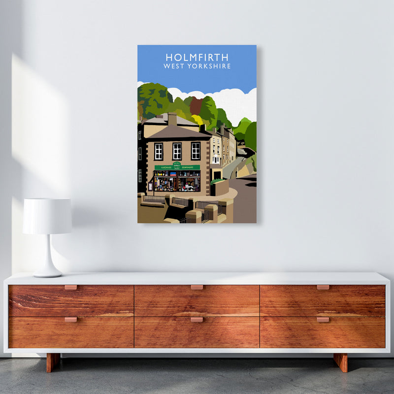 Holmfirth West Yorkshire Travel Art Print by Richard O'Neill A1 Canvas