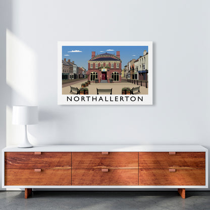 Northallerton Framed Digital Art Print by Richard O'Neill A1 Canvas