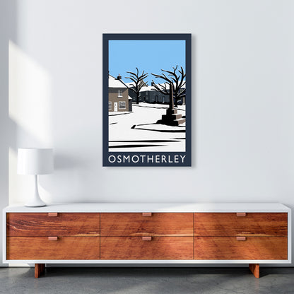 Osmotherley Travel Art Print by Richard O'Neill, Framed Wall Art A1 Canvas
