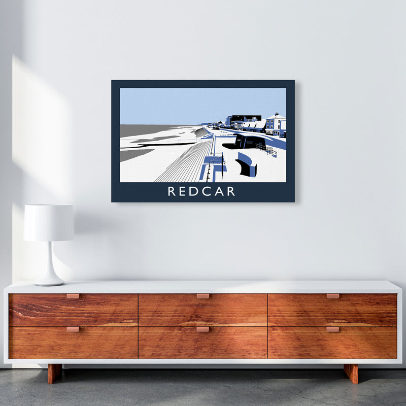 Redcar Framed Digital Art Print by Richard O'Neill, Framed Wall Art A1 Canvas