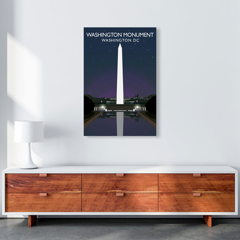 Washington Monument Washington DC Travel Art Print by Richard O'Neill A1 Canvas