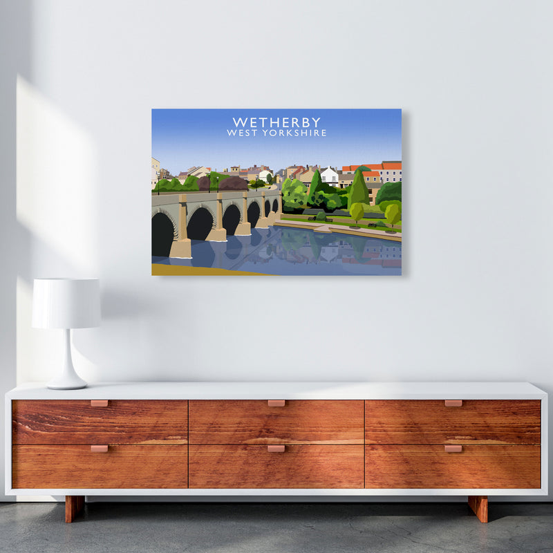 Wetherby West Yorkshire Digital Art Print by Richard O'Neill A1 Canvas