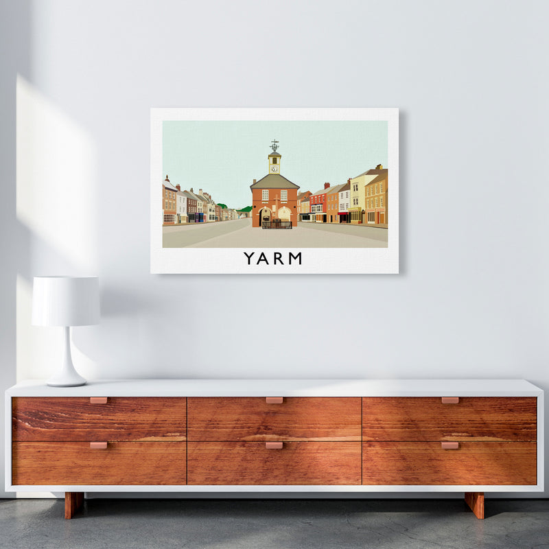 Yarm Art Print by Richard O'Neill, Framed Wall Art A1 Canvas