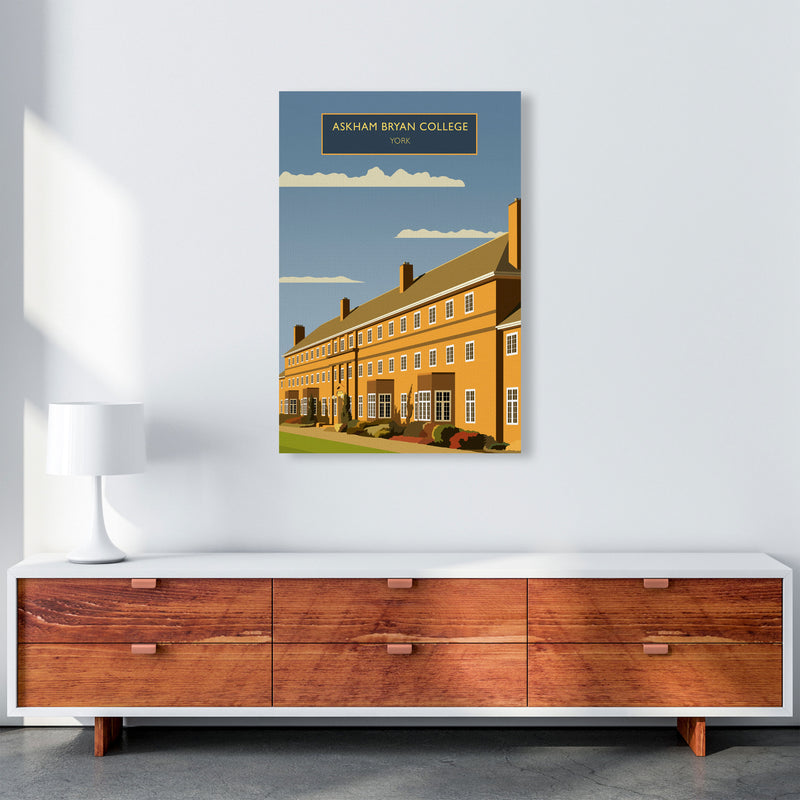 Askham Bryan College Portrait by Richard O'Neill A1 Canvas