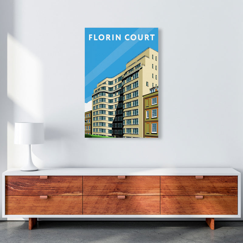 Florian Court Portrait by Richard O'Neill A1 Canvas