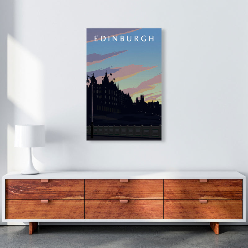 Edinburgh Art Print by Richard O'Neill A1 Canvas