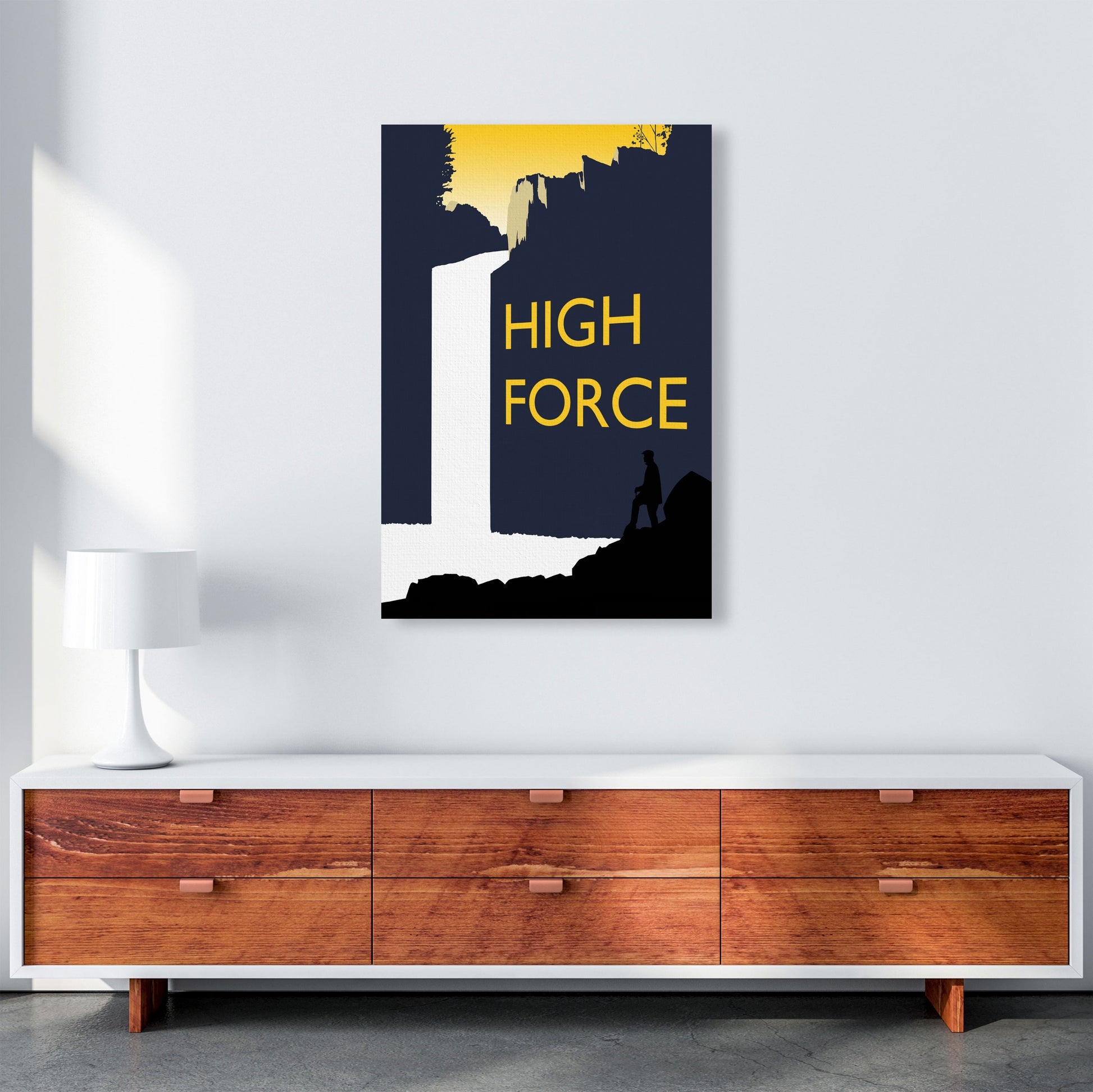 High Force 1 by Richard O'Neill A1 Canvas