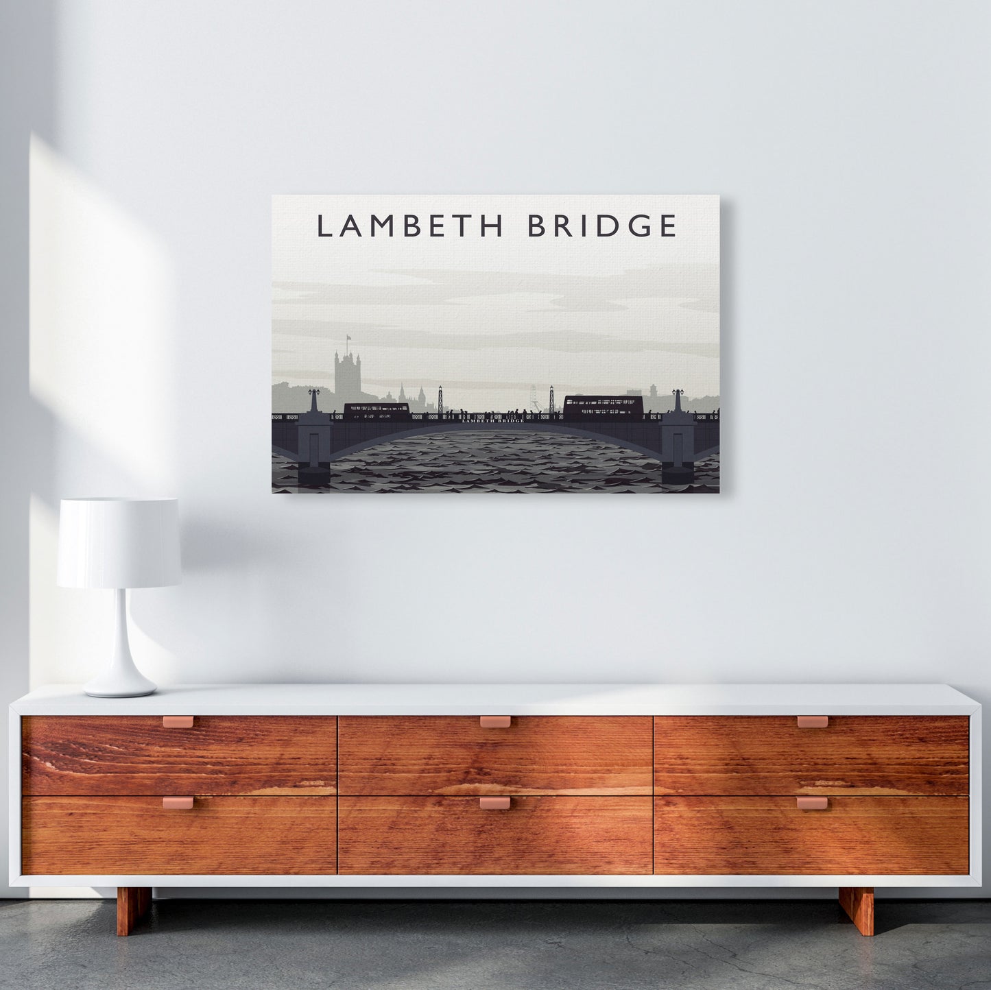Lambeth Bridge by Richard O'Neill A1 Canvas