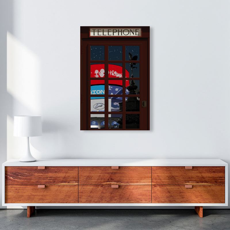 London Telephone Box 11 by Richard O'Neill A1 Canvas