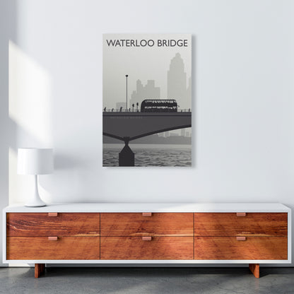Waterloo Bridge portrait by Richard O'Neill A1 Canvas