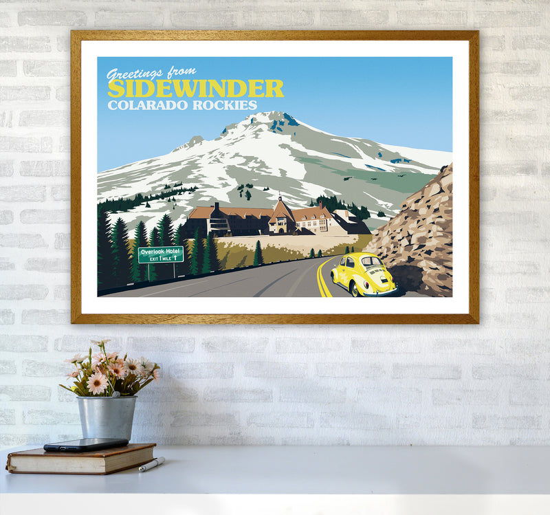 Overlook Hotel Art Print by Richard O'Neill A1 Print Only
