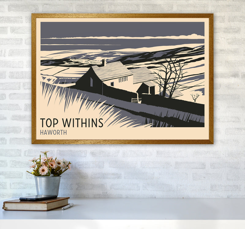 Top Withins Travel Art Print by Richard O'Neill A1 Print Only