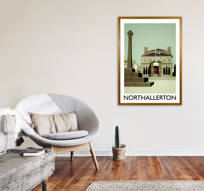 Northallerton Art Print by Richard O'Neill A1 Print Only