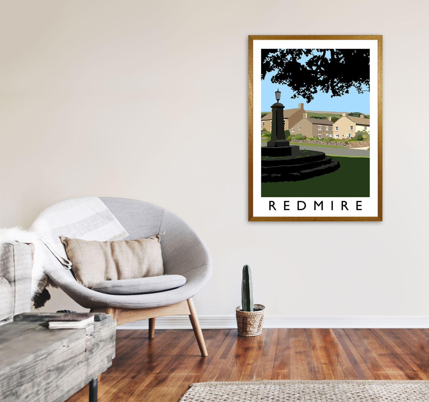 Redmire Art Print by Richard O'Neill A1 Print Only