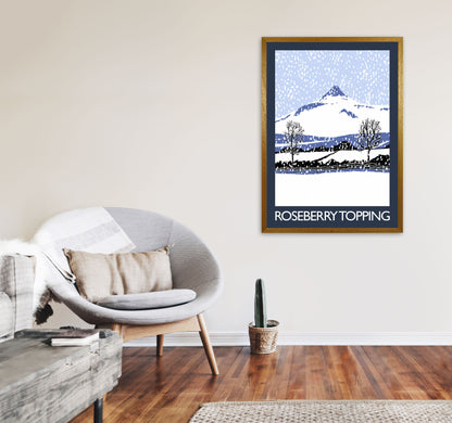 Roseberry Topping Art Print by Richard O'Neill A1 Print Only