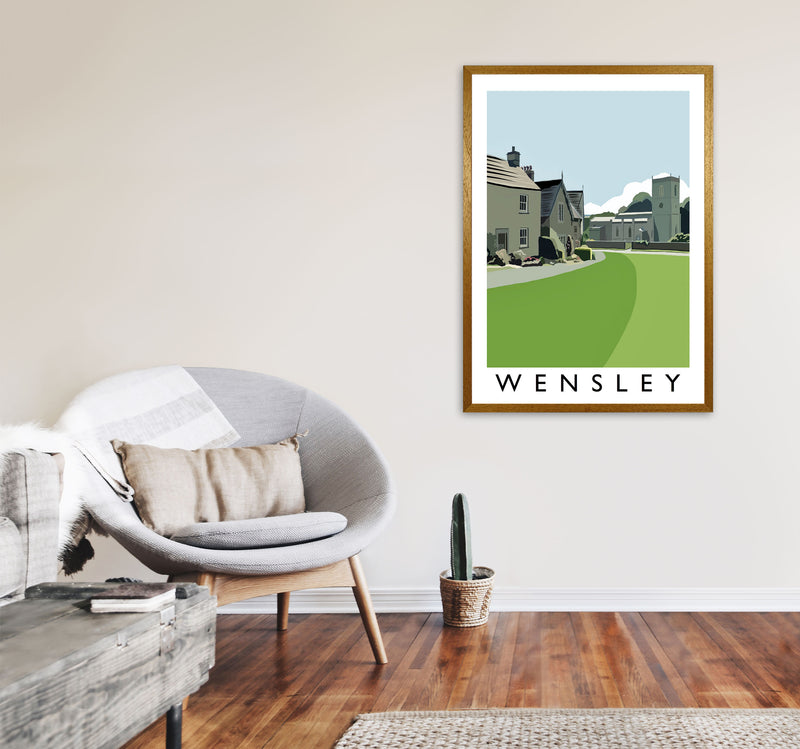Wensley Art Print by Richard O'Neill A1 Print Only