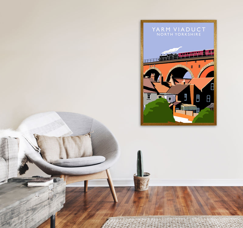 Yarm Viaduct by Richard O'Neill A1 Print Only