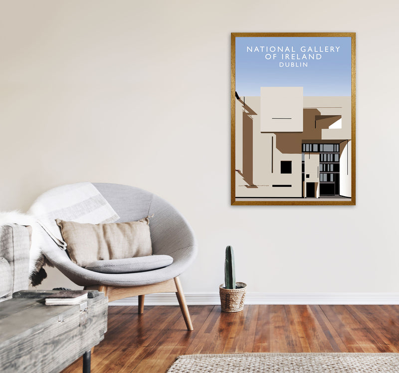 National Gallery Of Ireland by Richard O'Neill A1 Print Only