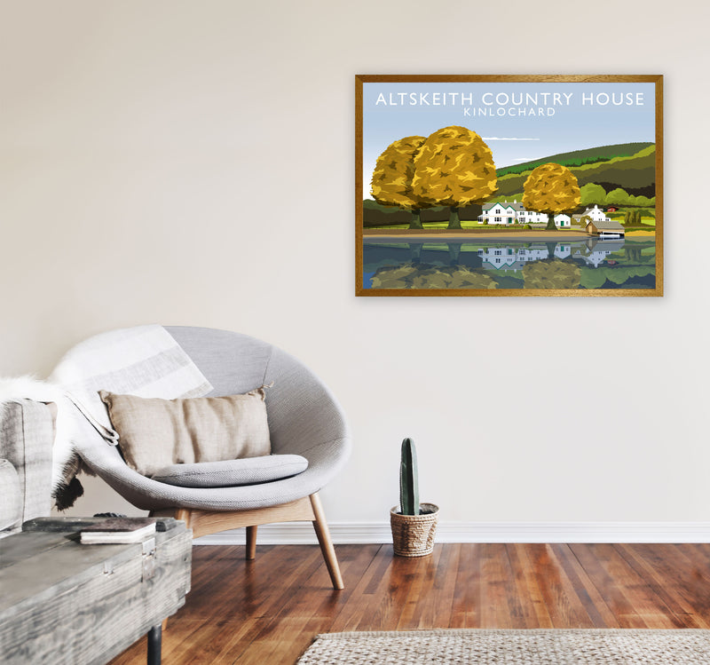 Altskeith Country House (Landscape) by Richard O'Neill A1 Print Only