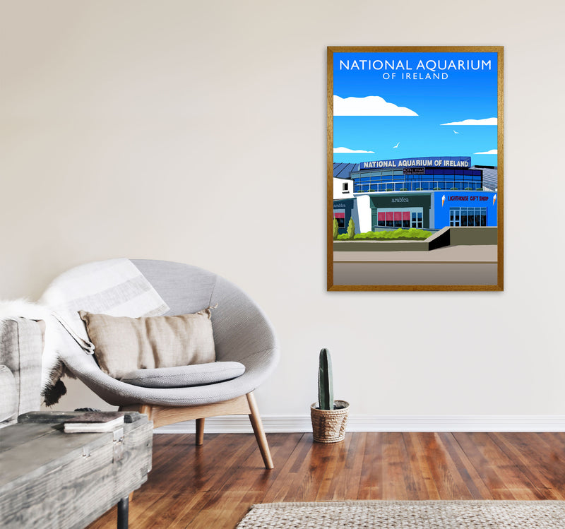 National Aquarium Ireland (Portrait) by Richard O'Neill A1 Print Only