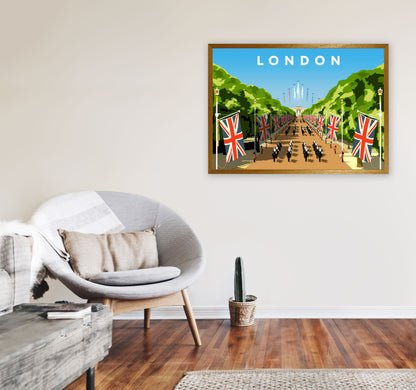 London Art Print by Richard O'Neill A1 Print Only