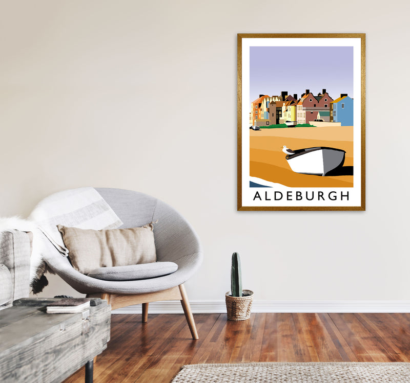 Aldeburgh Art Print by Richard O'Neill A1 Print Only