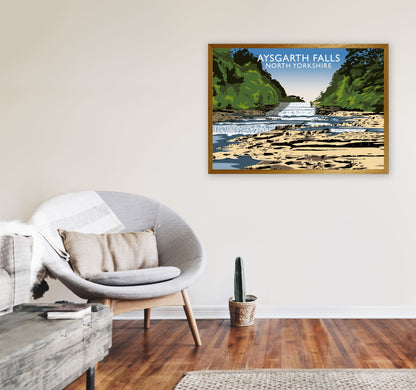 Aysgarth Falls2 by Richard O'Neill A1 Print Only