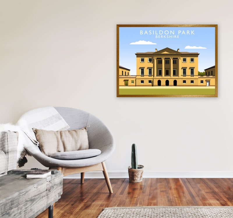 Basildon Park by Richard O'Neill A1 Print Only
