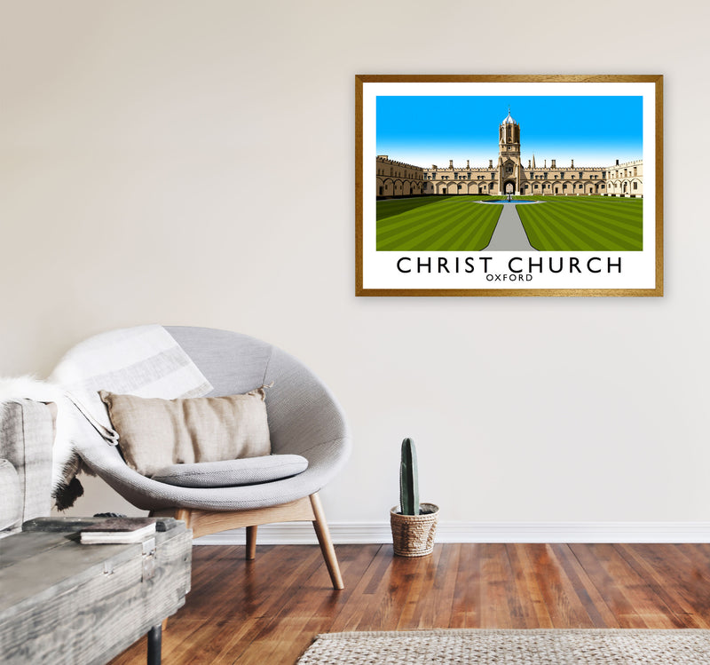 Christ Church Oxford 3 by Richard O'Neill A1 Print Only