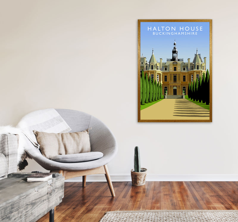 Halton House Portrait by Richard O'Neill A1 Print Only