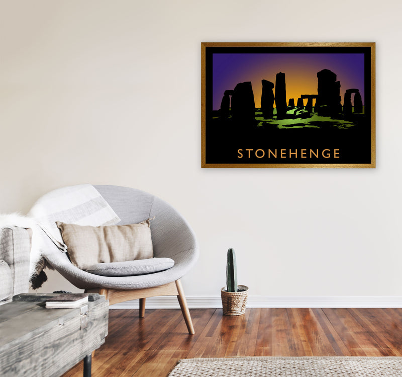 Stonehenge Art Print by Richard O'Neill A1 Print Only