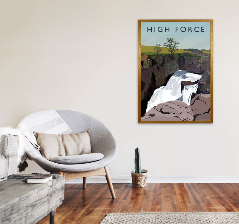 High Force 2 portrait by Richard O'Neill A1 Print Only
