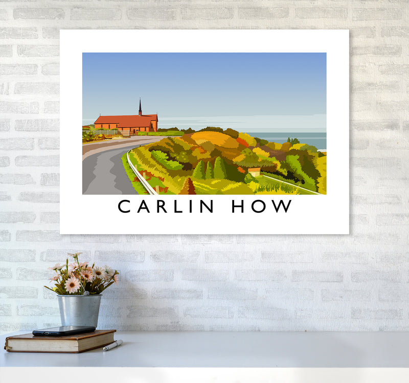 Carlin How Art Print by Richard O'Neill A1 Black Frame