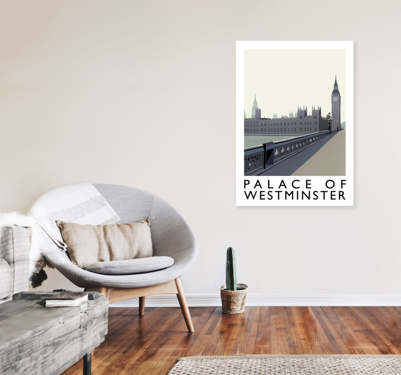 Palace Of Westminster by Richard O'Neill A1 Black Frame