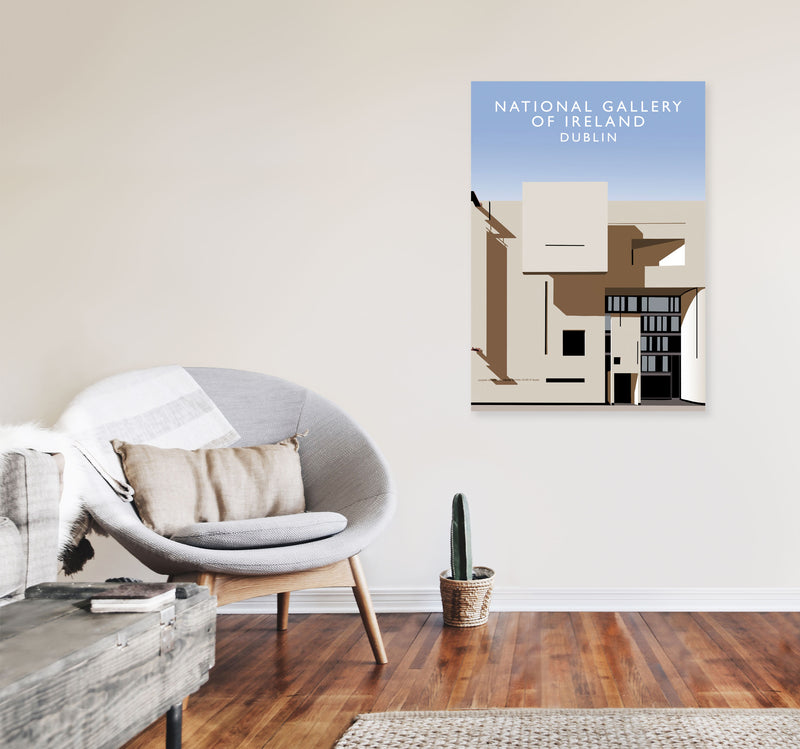 National Gallery Of Ireland by Richard O'Neill A1 Black Frame