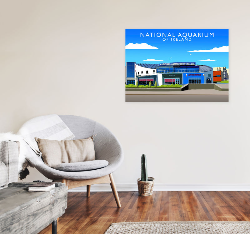 National Aquarium Ireland (Landscape) by Richard O'Neill A1 Black Frame
