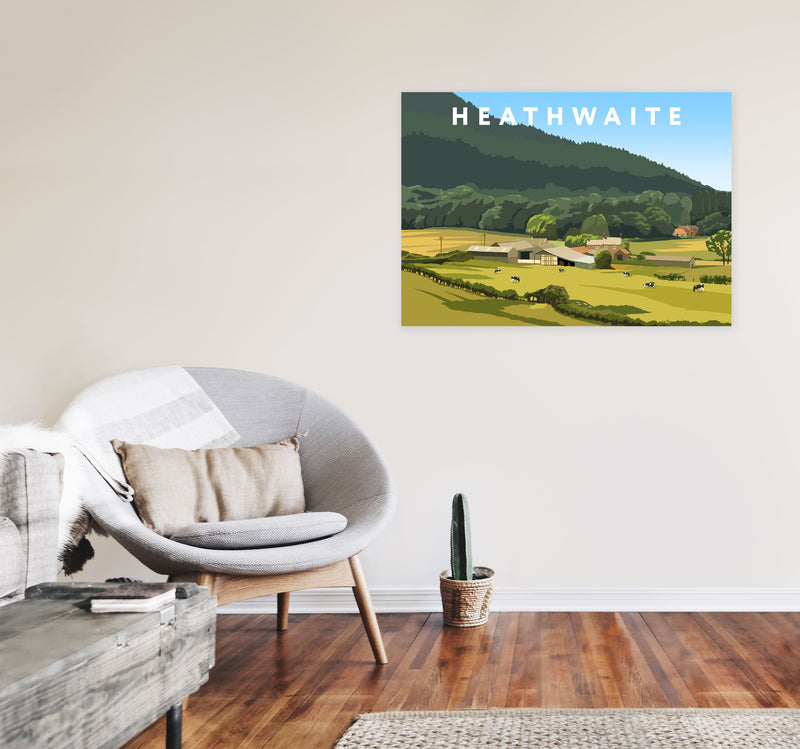 Heathwaite by Richard O'Neill A1 Black Frame