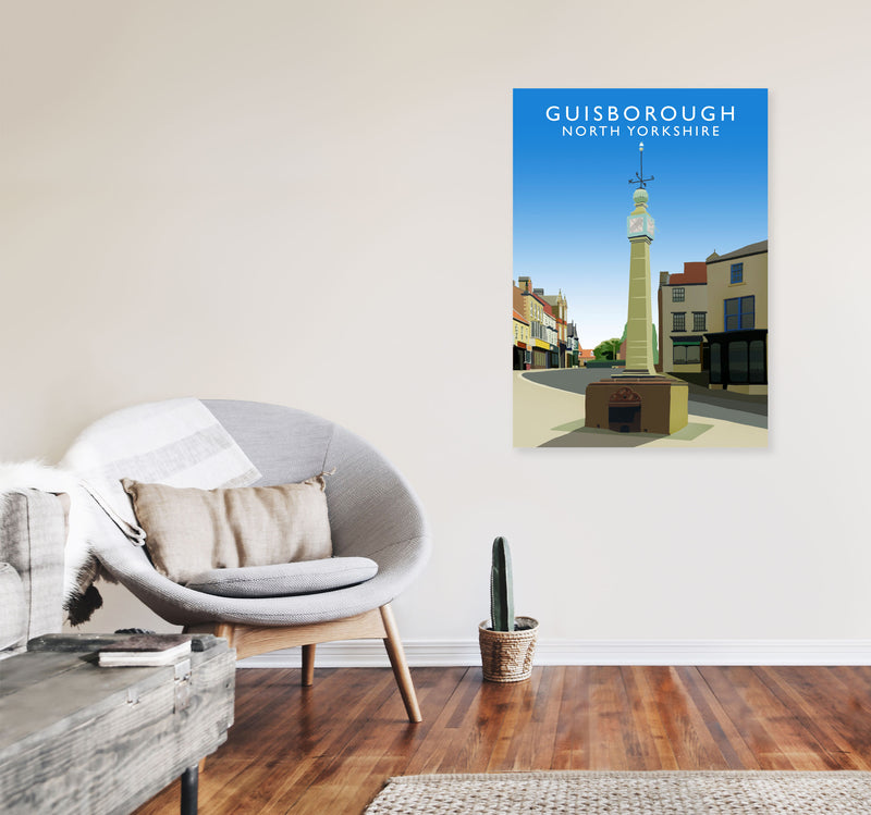Guisborough2 Portrait by Richard O'Neill A1 Black Frame